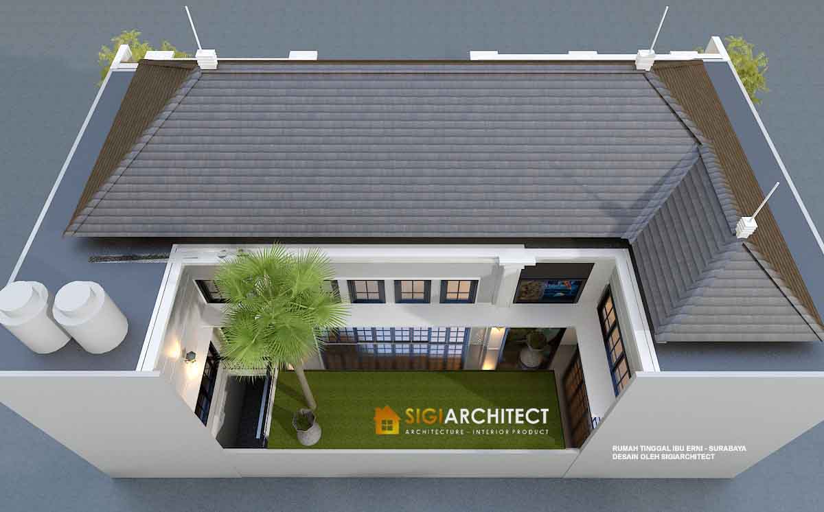 Rumah klasik americant modern ATAP LIMAS