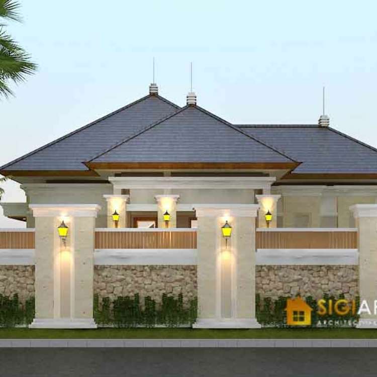 Model Rumah Joglo 1 Lantai Atap Limas 350 M2