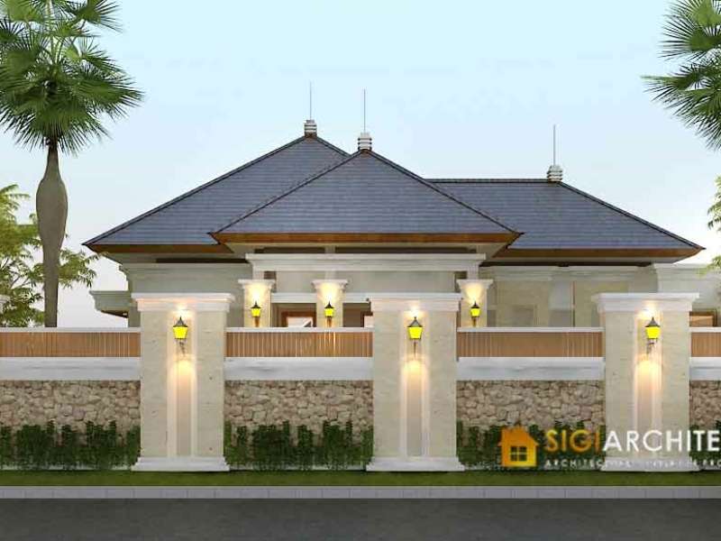 Model Rumah Joglo 1 Lantai Atap Limas 350 M2