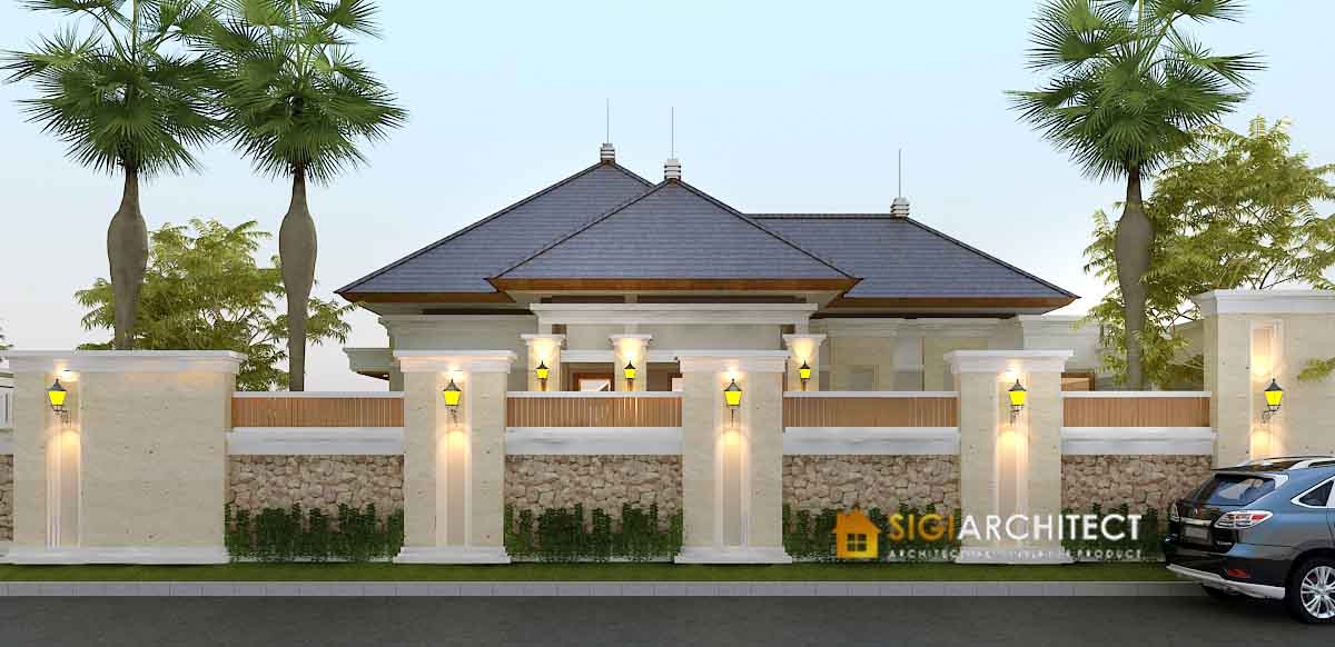 Model Rumah Joglo 1 Lantai Atap Limas 350 M2 Jasa Arsitek Desain