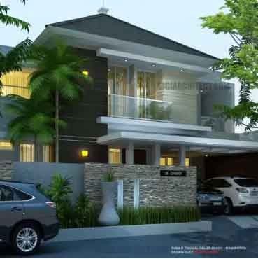 jasa arsitek desain rumah tropis minimalis balikpapan kalimantan timur
