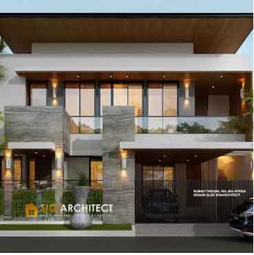 jasa arsitek desain rumah modern pekanbaru riau