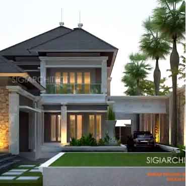jasa arsitek desain rumah tropis kupang nusa tenggara timur