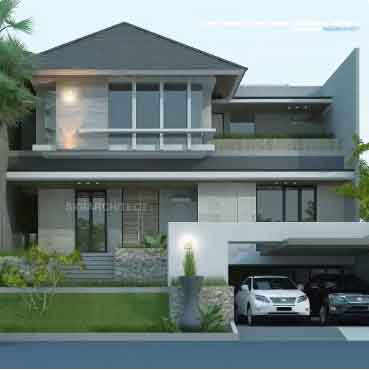 jasa arsitek desain rumah minimalis tropis makasar sulawesi selatan