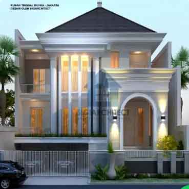 jasa arsitek desain rumah classic padang sumatera barat