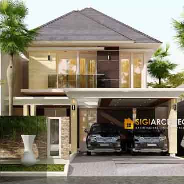 jasa arsitek desain rumah tropis surabaya jawa timur