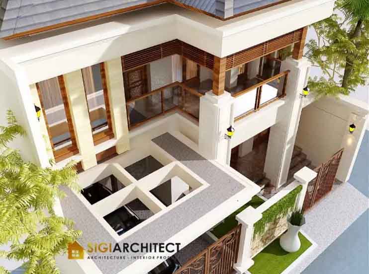 jasa arsitek desain rumah tropis bali
