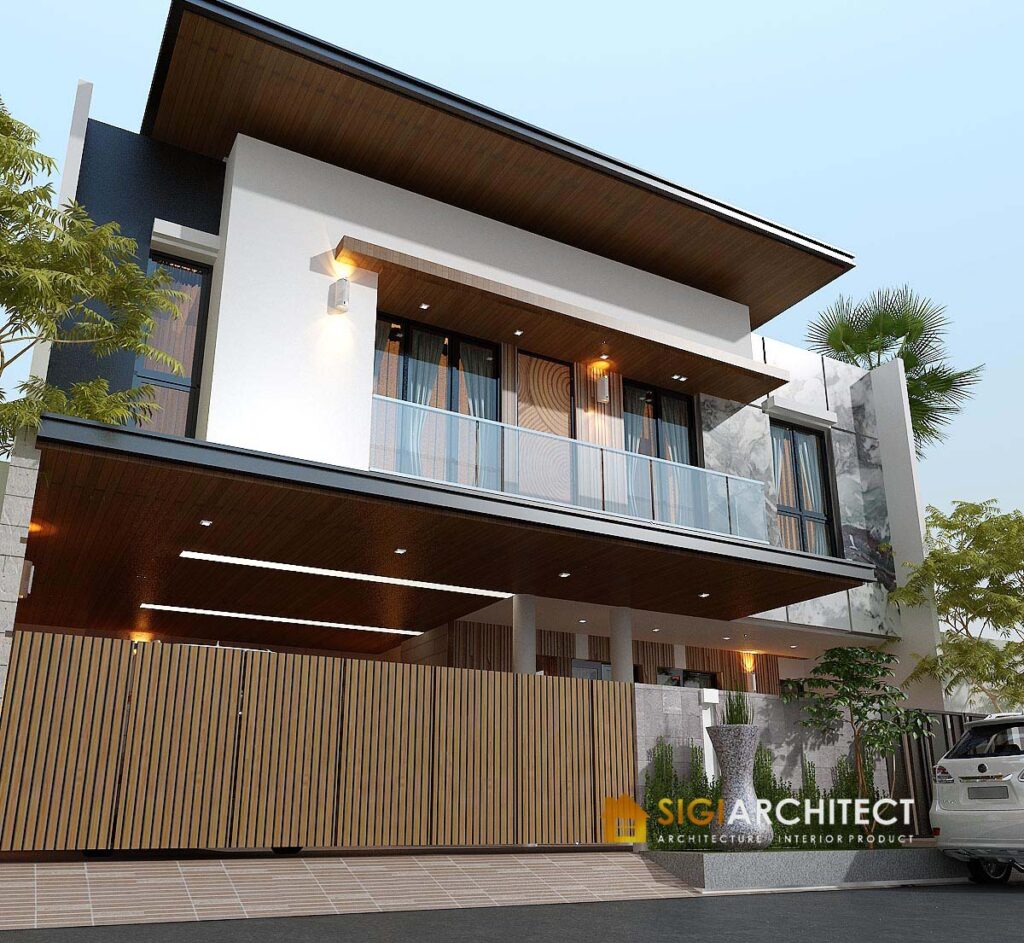 DESAIN KOS MINIMALIS 2 LANTAI RUMAH MODERN