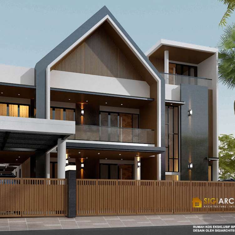 Model Kos 2 Lantai Eksklusif Desain Arsitek Minimalis