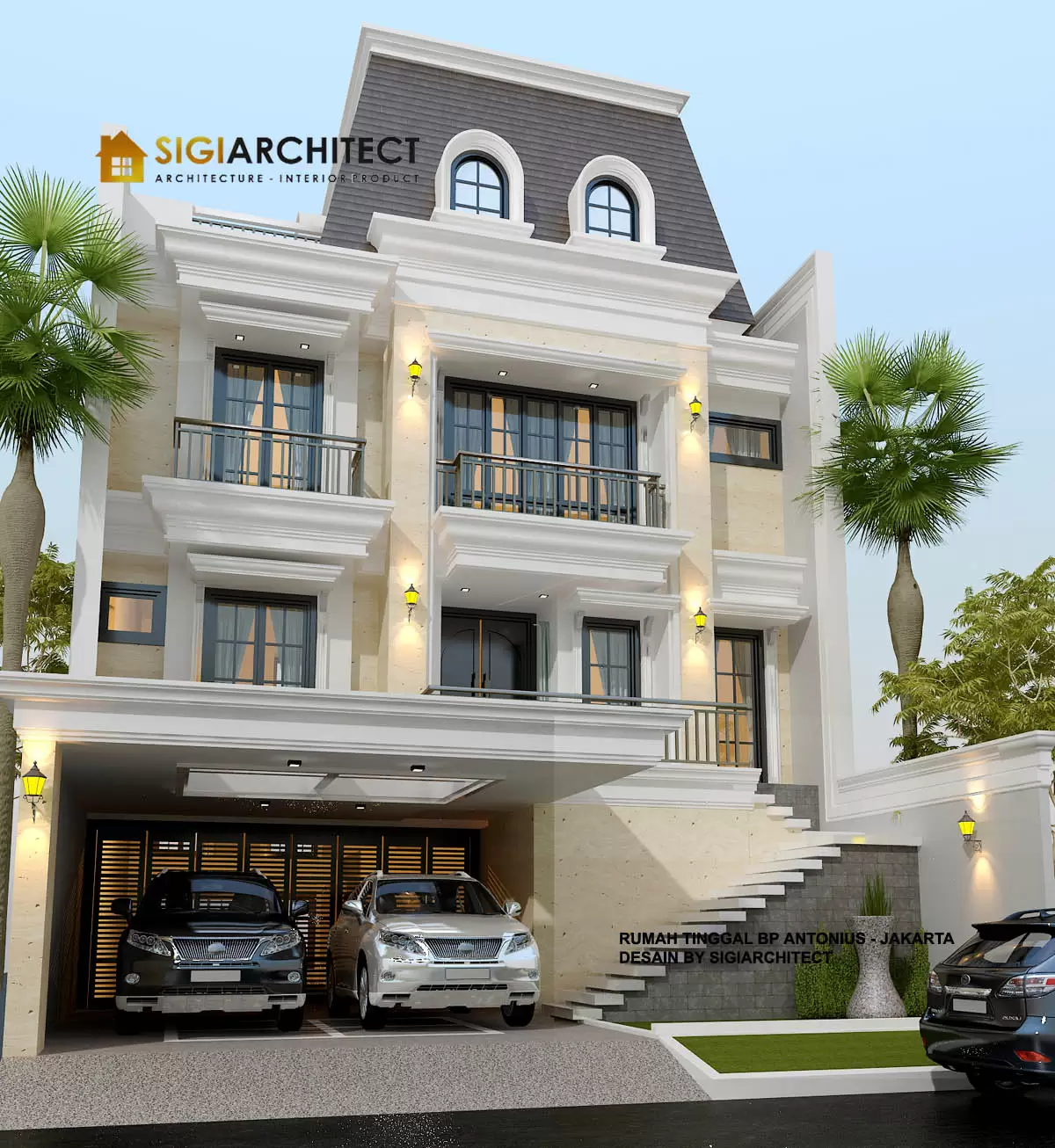 Model Rumah American Klasik Bp Antonius 1