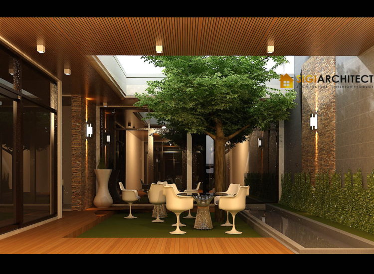 Desain Vila 1 Lantai 120 M2, 3 Kamar