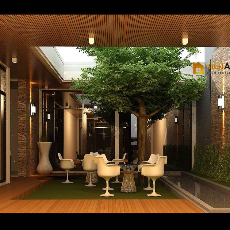 Desain Vila 1 Lantai 120 M2, 3 Kamar
