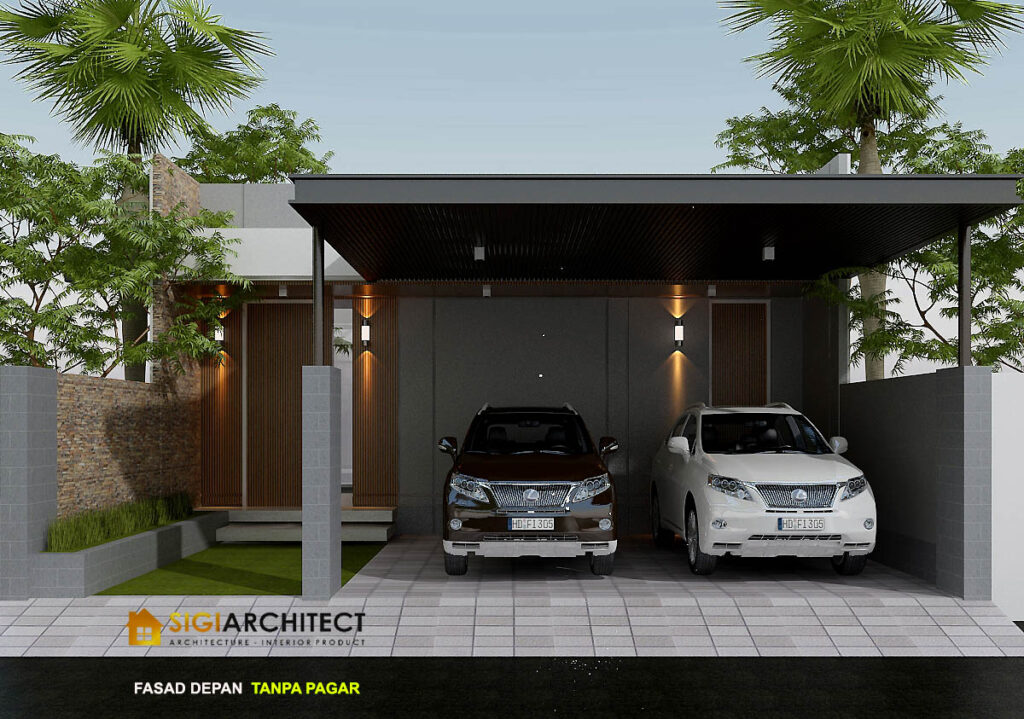 DESAIN VILA 1 LANTAI