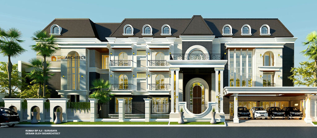 DESAIN RUMAH MEWAH 3 LANTAI