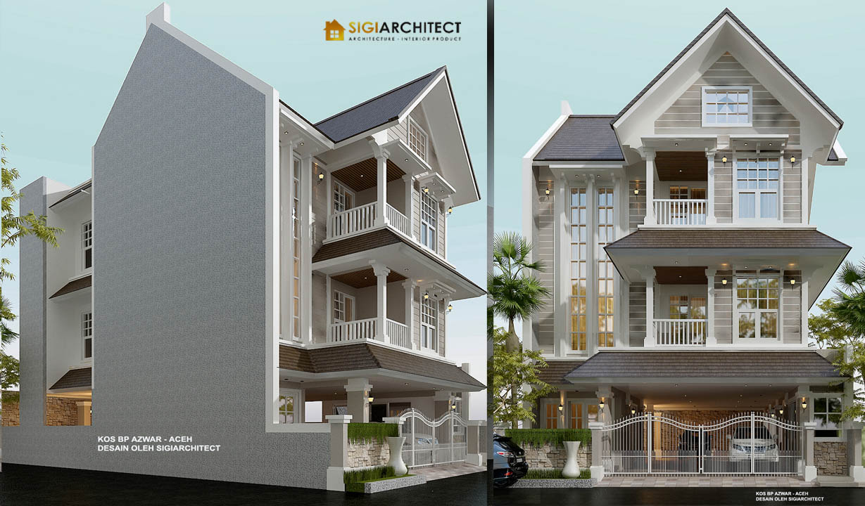 desain kos 3 lantai 3x5 toilet dalam