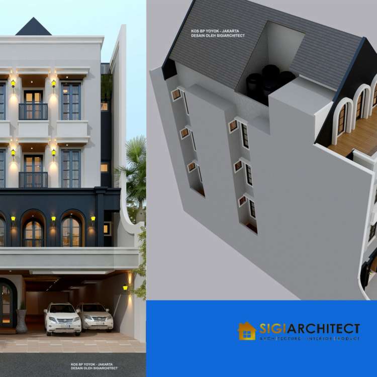 Jasa Arsitek Profesional Desain Rumah Kos & Lift 4 Lantai 2026