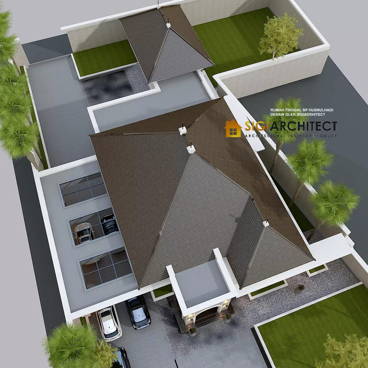 jasa desain rumah arsitek mewah