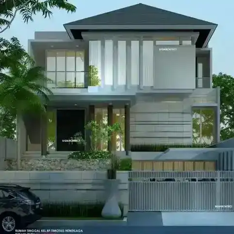 JASA DESAIN RUMAH MINIMALIS TROPIS SIGIARCHITECT