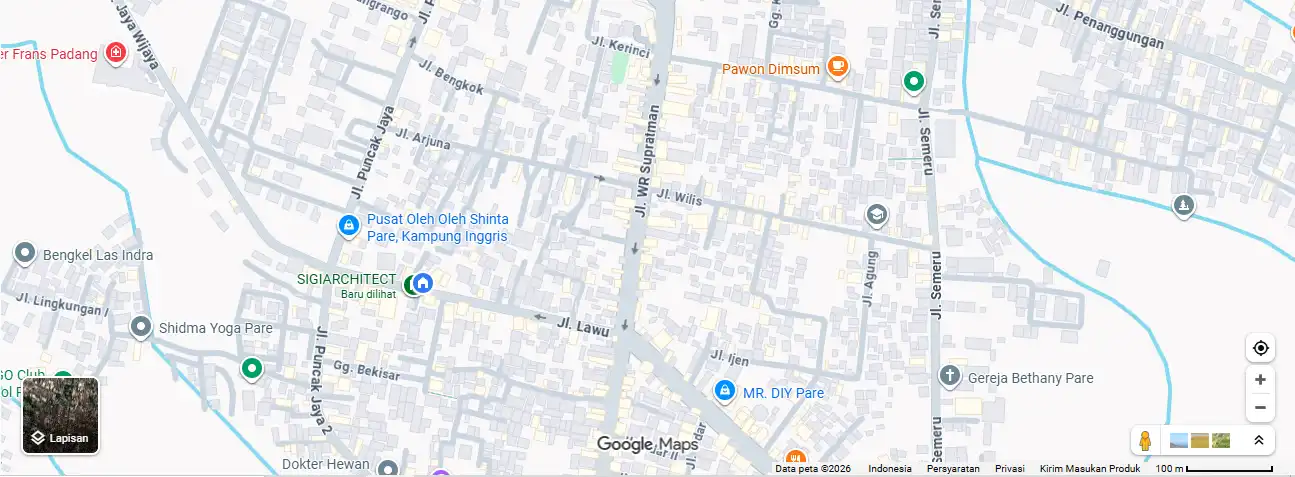 maps lokasi sigiarchitect 1