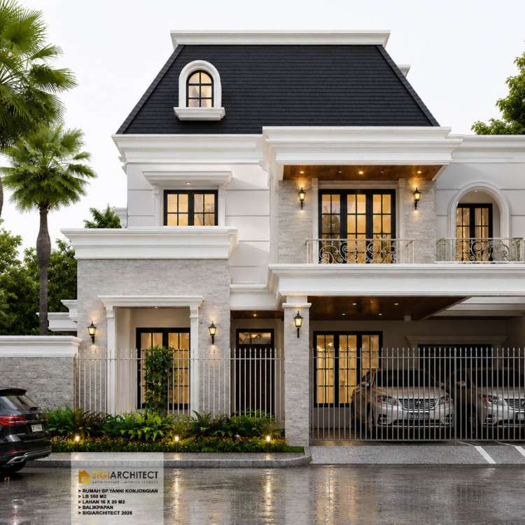 Rumah Hook 2 Lantai Desain Klasik Modern 2026