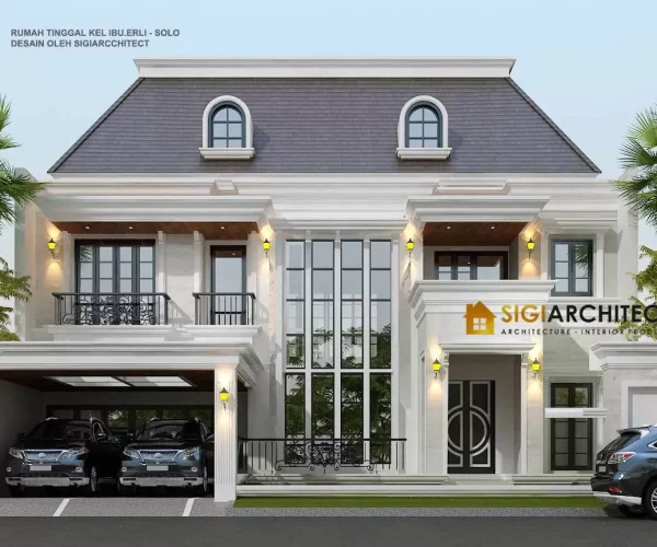 Model Rumah American Klasik Ibu Erli 2