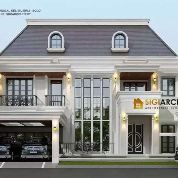 JASA ARSITEK KEDIRI DESAIN RUMAH KLASIK