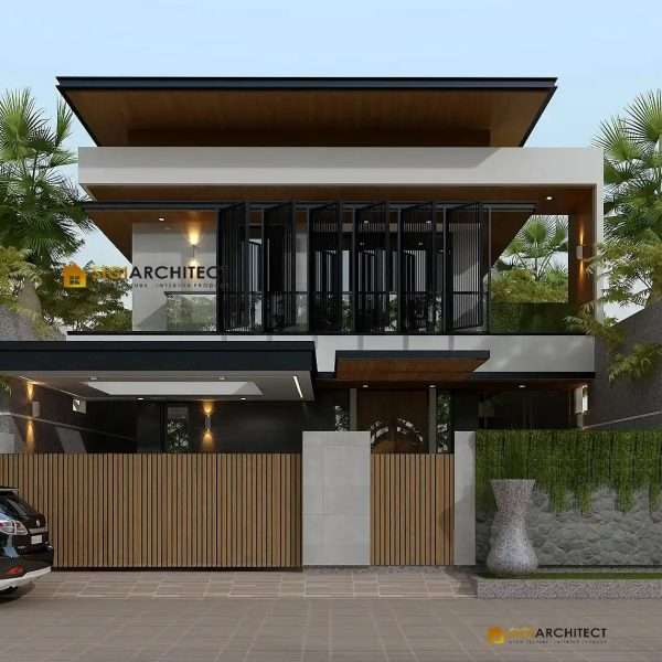 JASA ARSITEK KEDIRI MODEL RUMAH 2 LANTAI