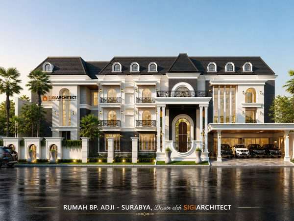 JASA ARSITEK RUMAH KLASIK EKSKLUSIF