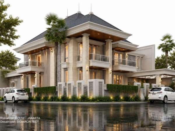 JASA ARSITEK RUMAH KLASIK HOOK SIGIARCHITECT