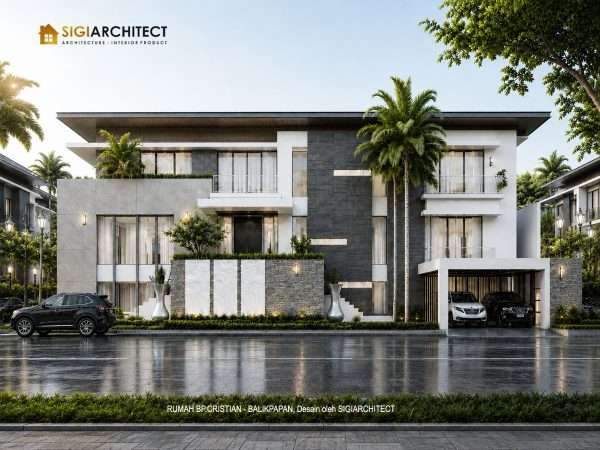 JASA ARSITEK RUMAH MINIMALIS 3 LANTAI SIGIARCHITECT