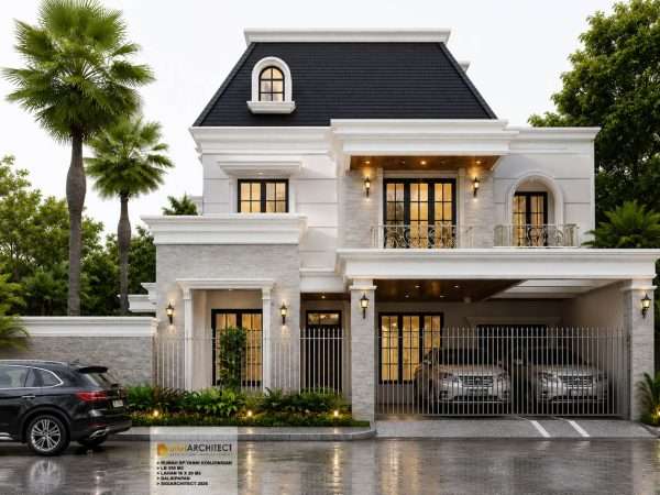 RUMAH HOOK 2 LANTAI KLASIK sigiarchitect
