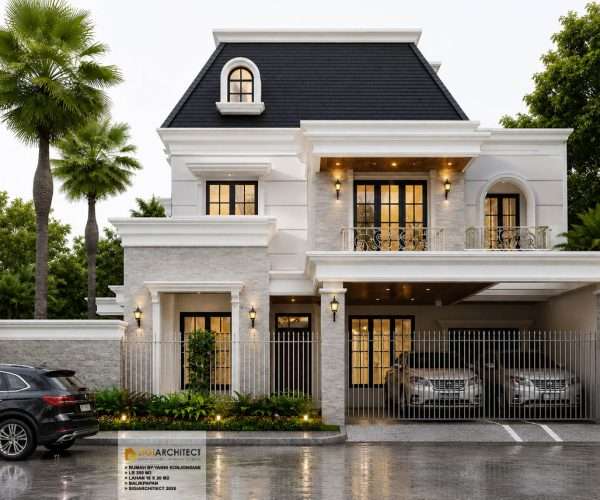 RUMAH HOOK 2 LANTAI KLASIK sigiarchitect