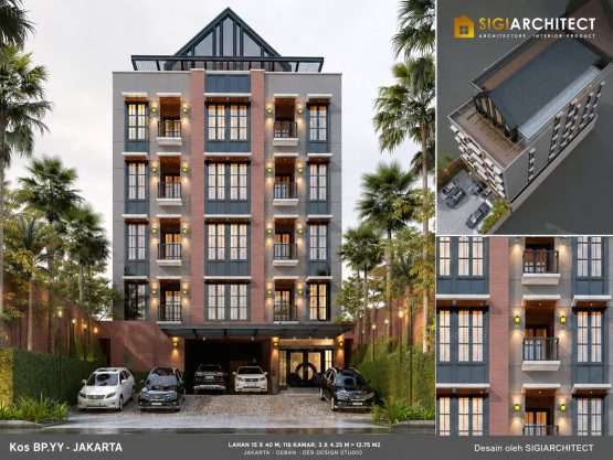 jasa arsitek kos eksklusif mahasiswa sigiarchitect 2026